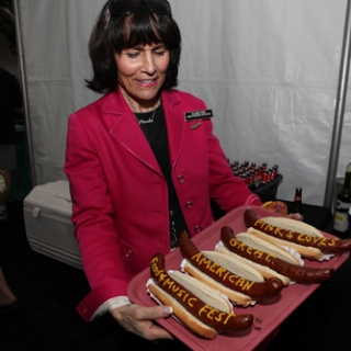 Gloria Pink from Pink's Hot Dogs