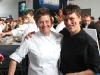 Jennifer Biesty (Scala's Bistro) and Michelle