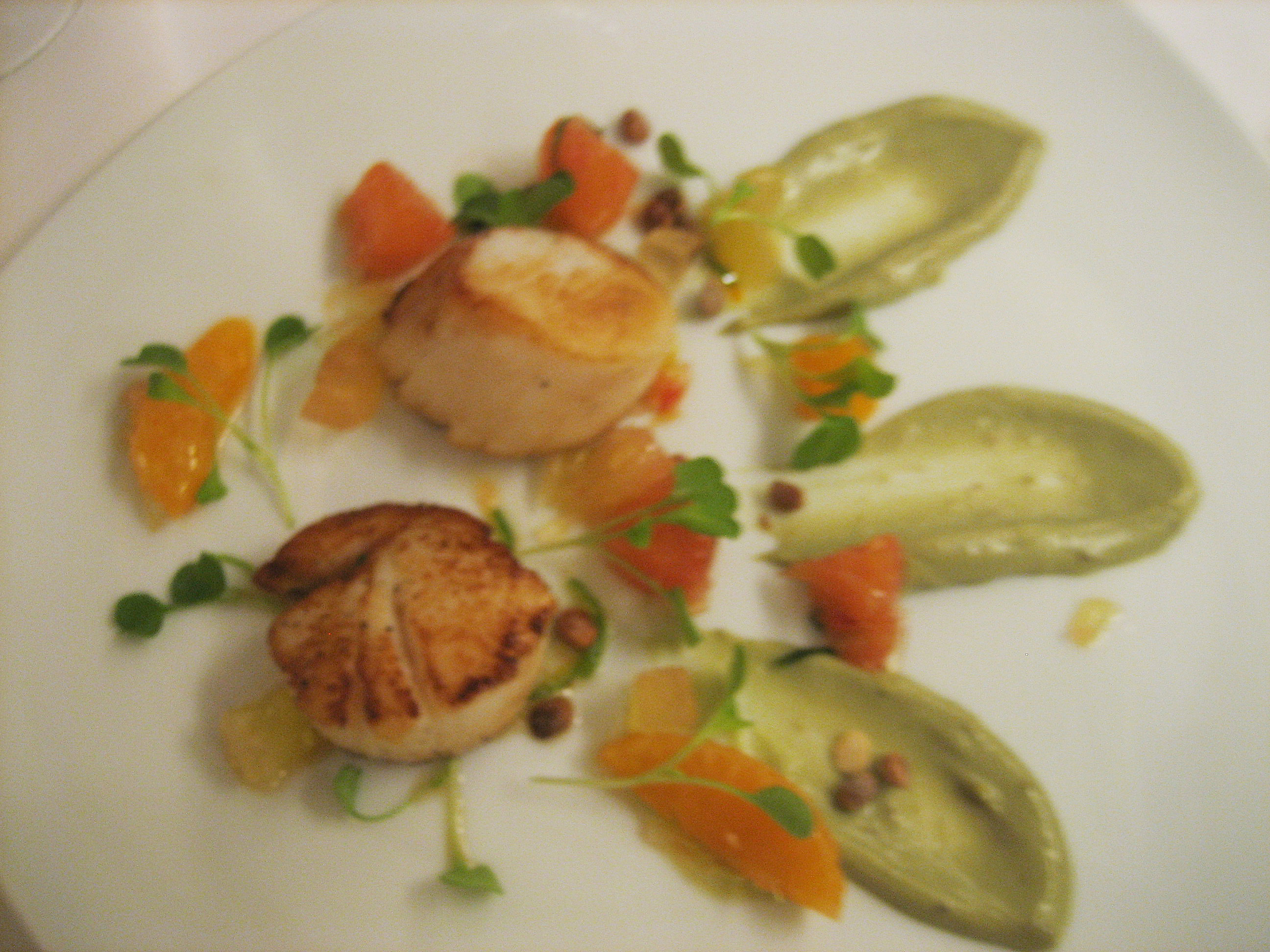 The seared scallops that almost could