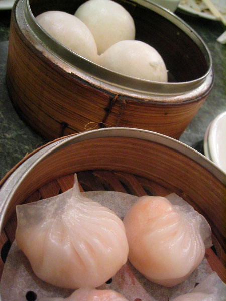 Shrimp dumplings (har gau) Photo Credit: Alyson Hurt