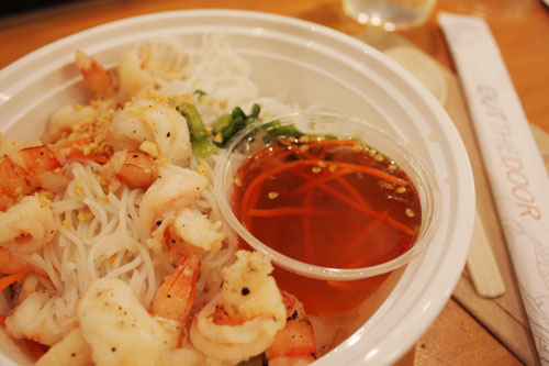 Sauteed Shrimp with Vermicelli
