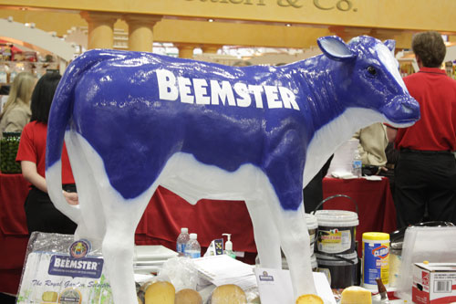 Beemster Gourmet Cheese: Blue Cow Mascot (Fancy Food Show)