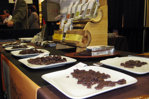 Claudio Corallo Chocolate at Fancy Food Show 2009
