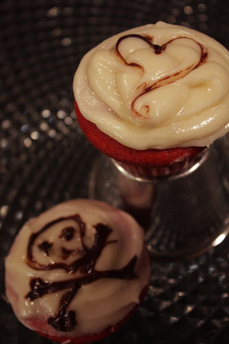 Tainted Love Red Velvet Mini Cupcakes