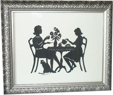 teatime Print from Baskets by Susan