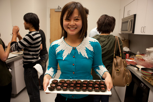 Wendy Lieu, Socola Chocolatier, with Give it to me Guava chocolates