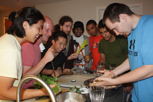 Foodbuzz 24, 24, 24: Dude’s Night, Cooking 101