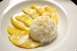 Coconut Rice with Mango