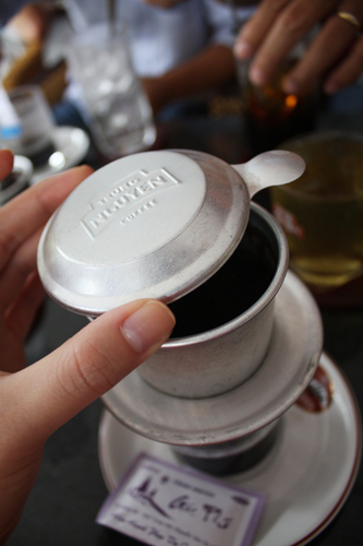 Vietnamese coffee, Phin filter
