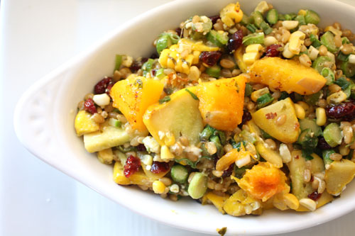 Wheat Berry Sunshine Salad