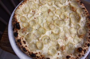 Pizzeria Picco’s Potato and Roasted Garlic Pizza