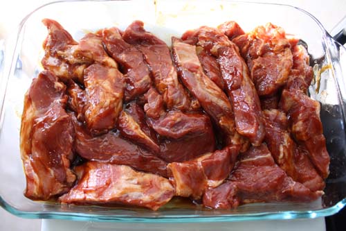Chinese Barbecue Pork (Cha Siu) Marinating