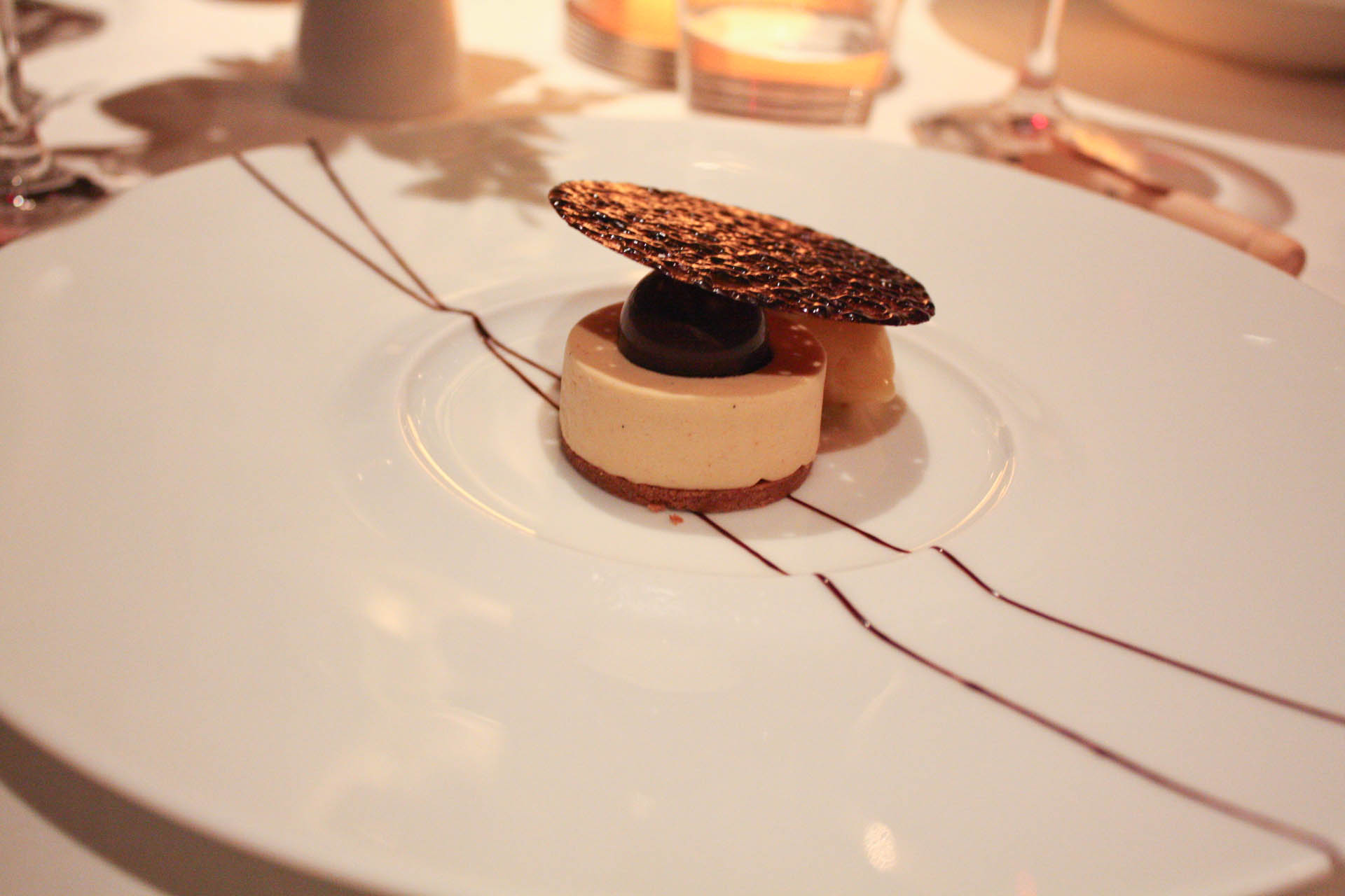 The French Laundry: peanut butter bavarois // lickmyspoon.com