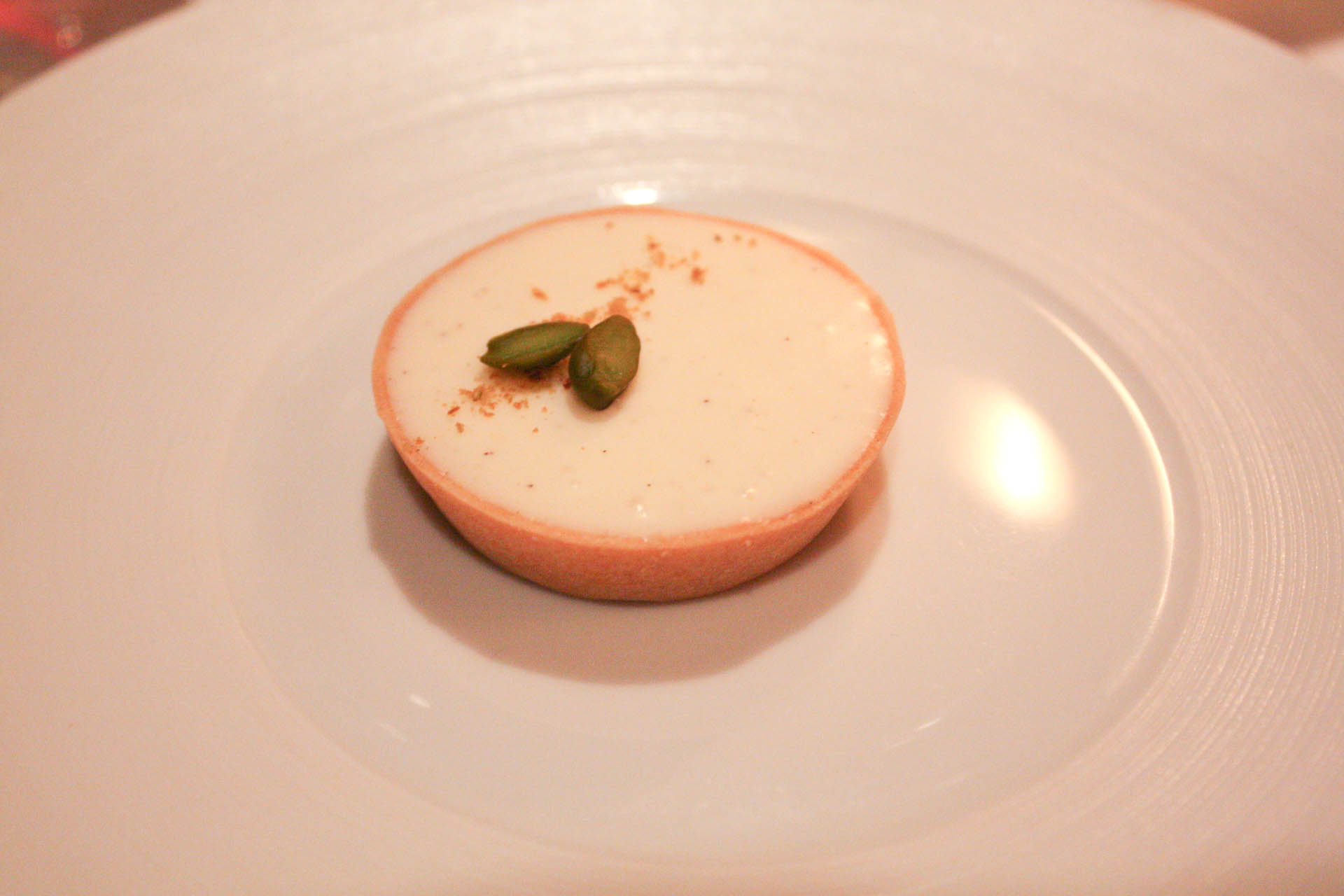 The French Laundry: honey cream tartlette // lickmyspoon.com