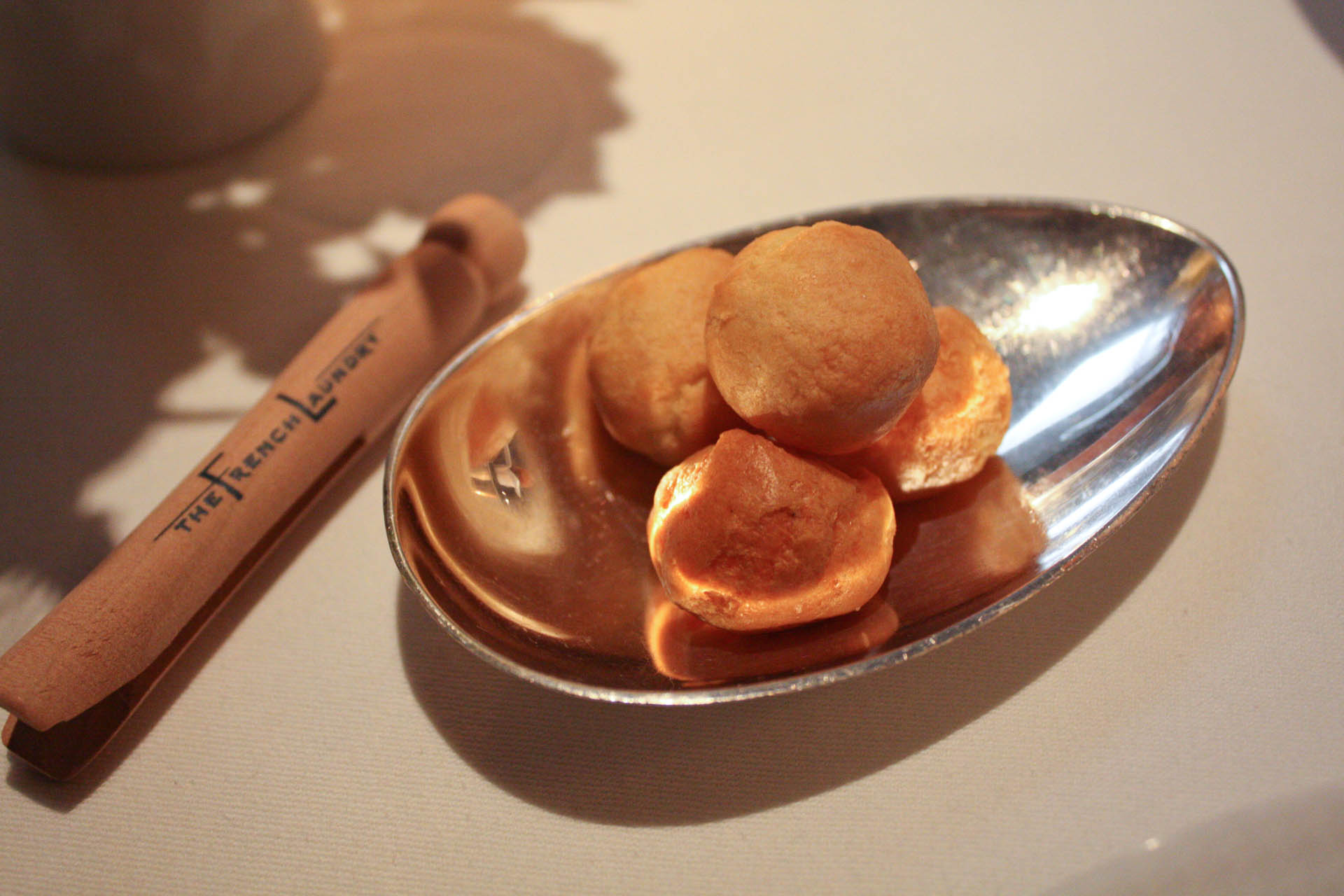 The French Laundry: gougeres // lickmyspoon.com