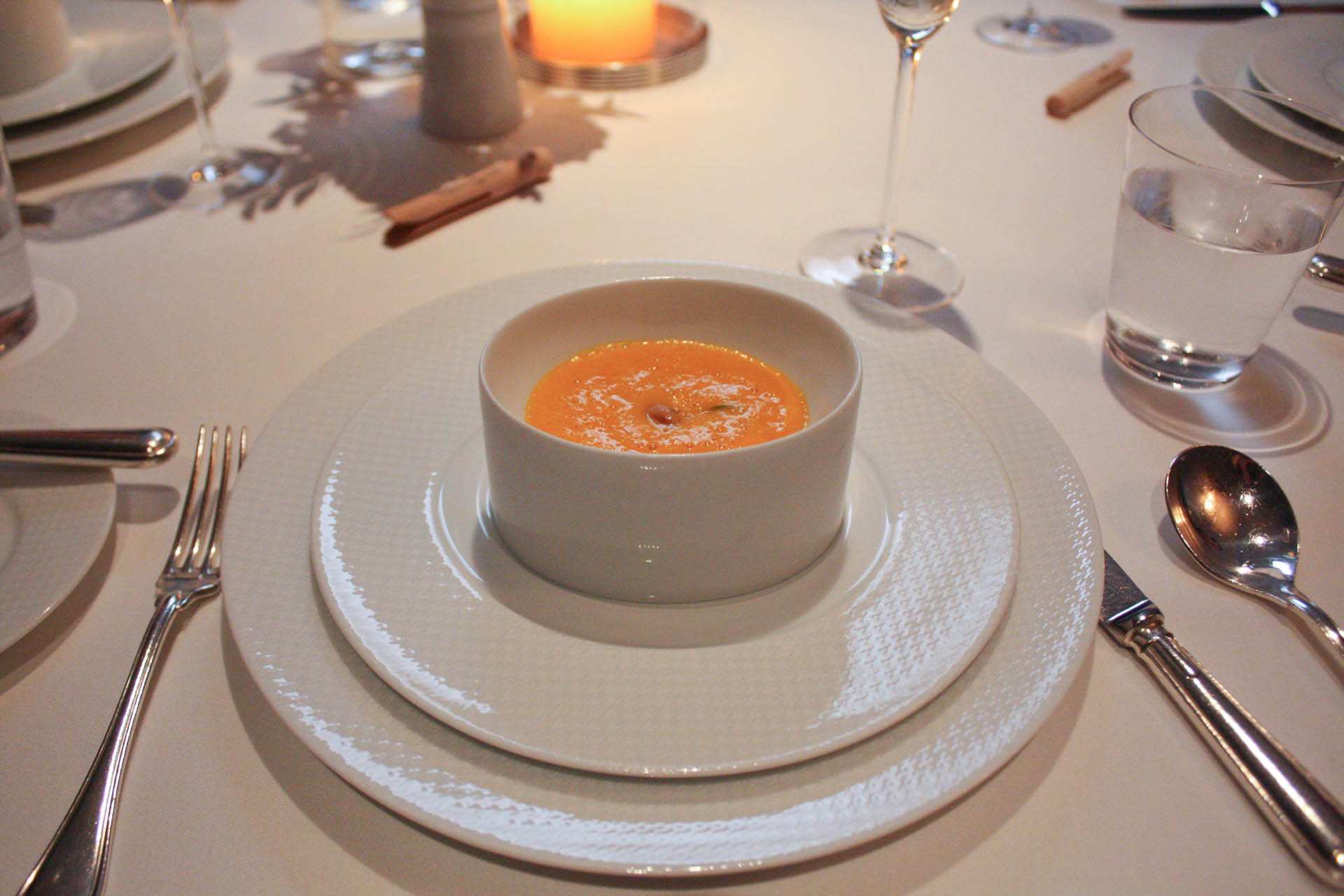 The French Laundry, carrot soup // lickmyspoon.com