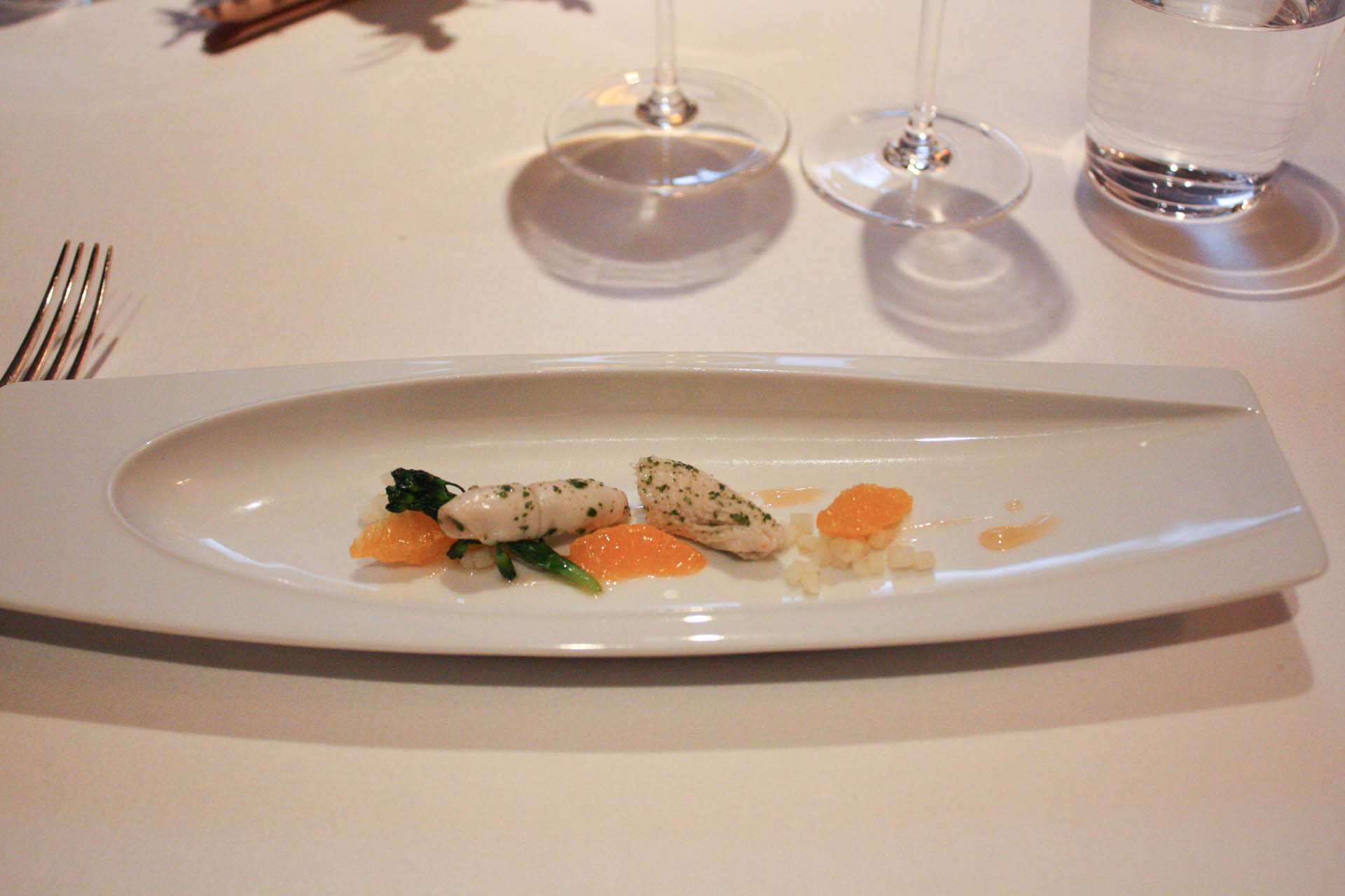 The French Laundry: big fin squid // lickmyspoon.com