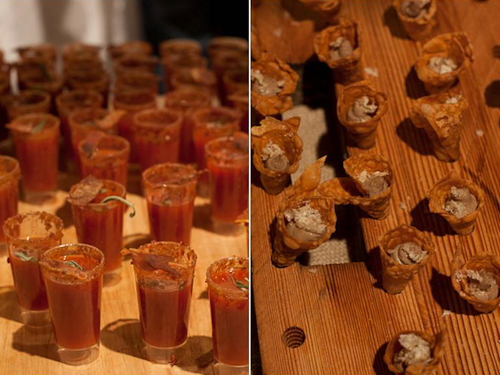 Cochon 555, porky shooters and cones