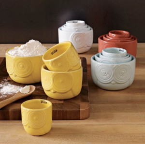 West Elm Owl Measuring Cups
