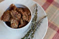 Brown Sugar and Thyme Roasted Pecans