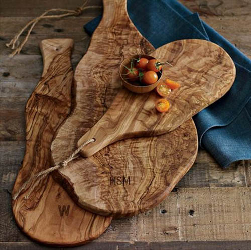 Olive Wood Paddle Boards (West Elm)