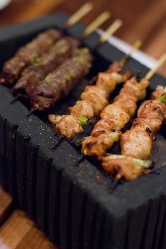 Chicken Yakitori and Wagyu Beef Skewers-bar-masa