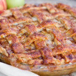 Salted Caramel Apple Pie + Perfect Pie Crust