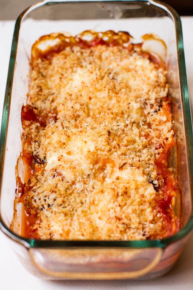 Lick My Spoon Ridiculously Good Baked Eggplant Parm