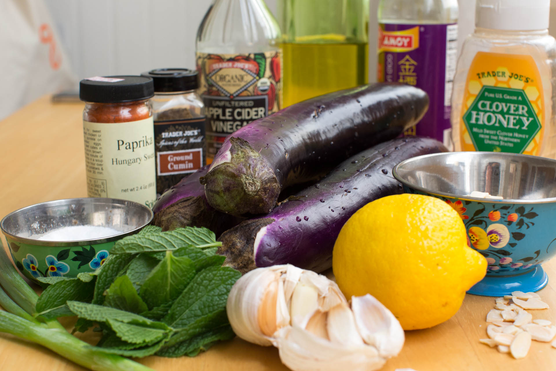 Eggplant Salad Ingredients