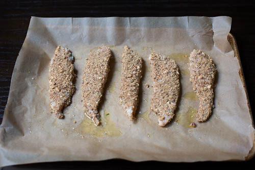 Dukkah Crusted Chicken Tenders // LickMySpoon