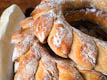 Holiday Bread Wreath with Honey Butter
