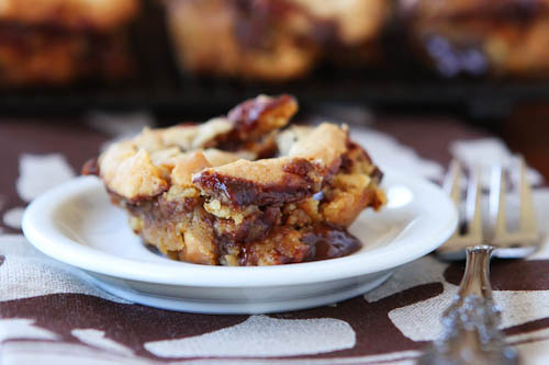 Ganache Stuffed Banana Pudding Cookie Muffins (via Kevin and Amanda)