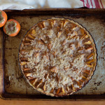 Persimmon Tart with Streusel + John Besh’s Cooking From the Heart {Giveaway}