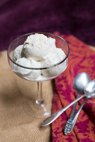 Malted Vanilla Ice Cream | LickMySpoon.com