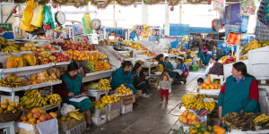 Scenes from Mercado Central de San Pedro