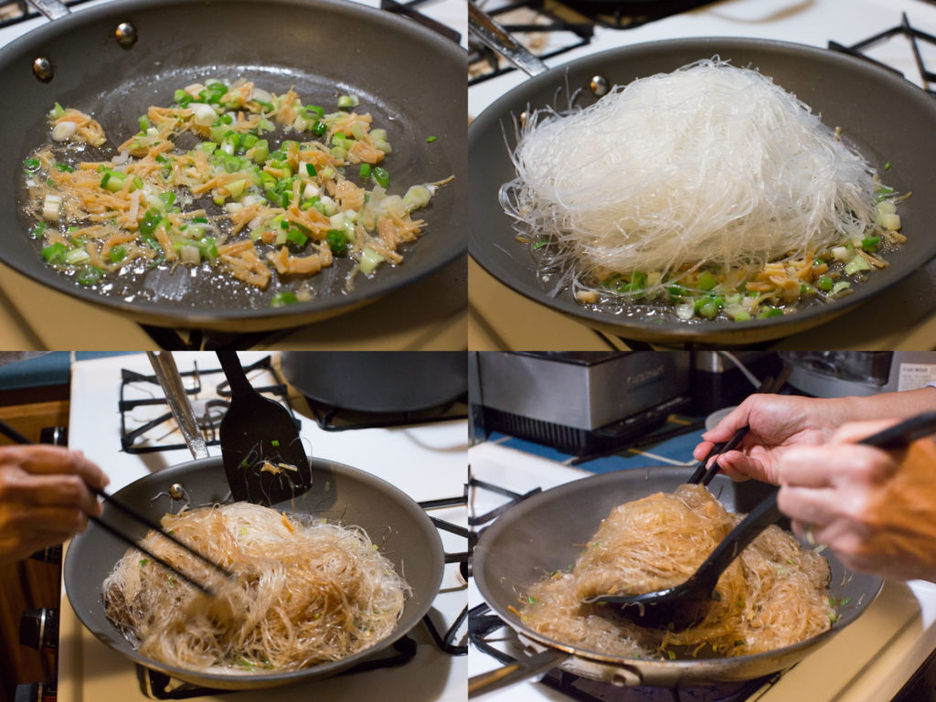 How to make Stir-Fried Vermicelli Noodles (Chow Fun See)