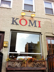 Komi Restaurant, DC